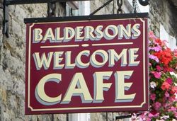 Baldersons Welcome Cafe logo